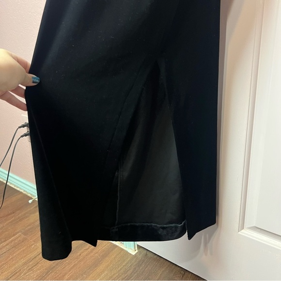 Vintage 90's Y2K Caché Velvet Maxi Slip Dress - Picture 4 of 14